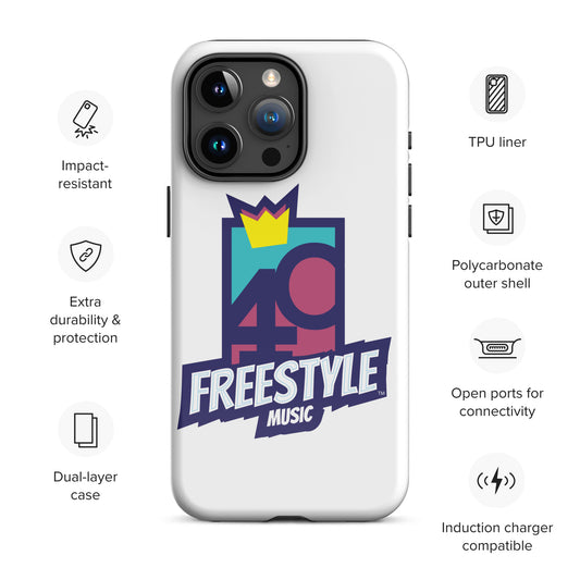 40 Years of Freestyle Music - Tough Case for iPhone®