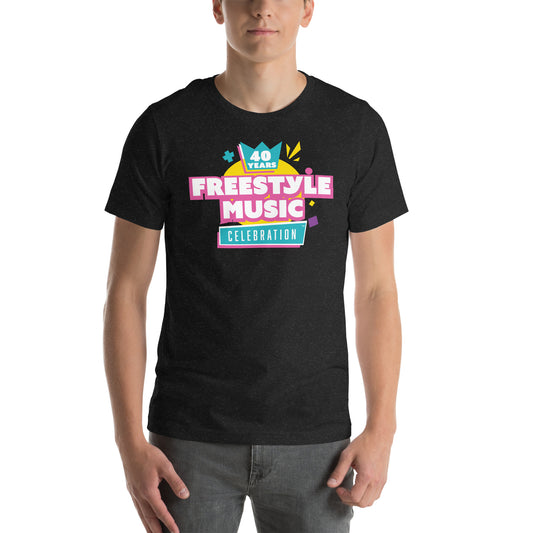 Freestyle Music Celebration - Unisex t-shirt