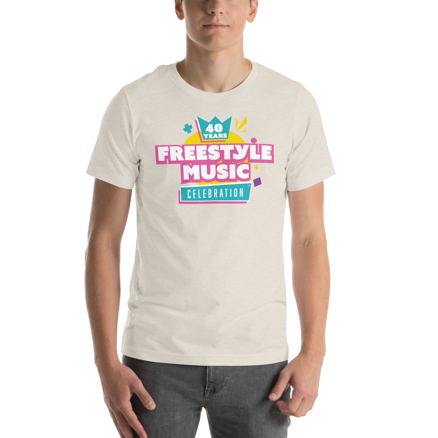 Freestyle Music Celebration - Unisex t-shirt