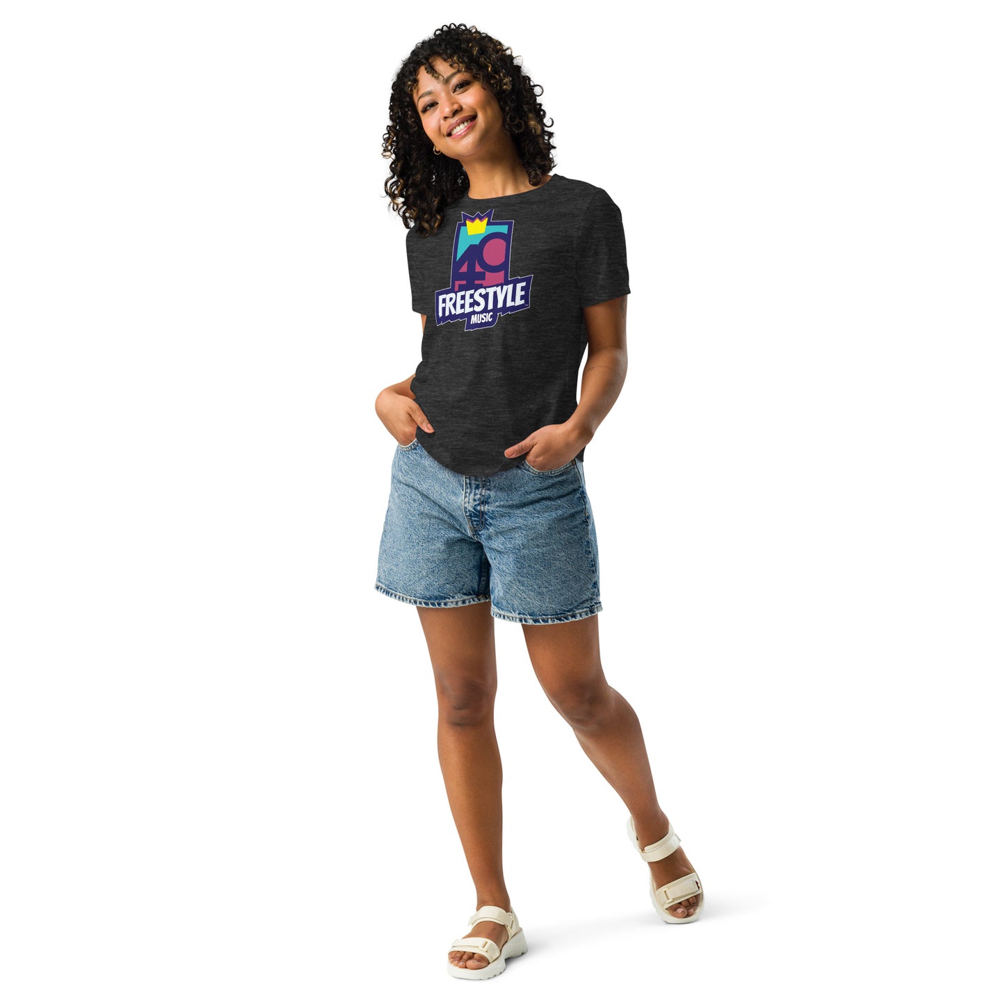 40 Years of Freestyle Music - Women's Relaxed T-Shirt