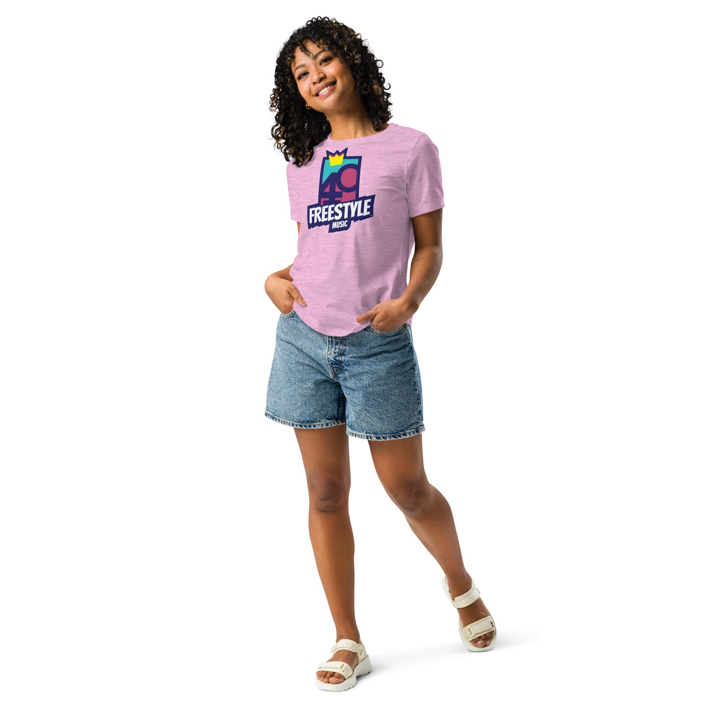 40 Years of Freestyle Music - Women's Relaxed T-Shirt