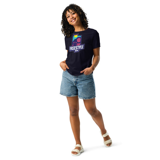 40 Years of Freestyle Music - Women's Relaxed T-Shirt